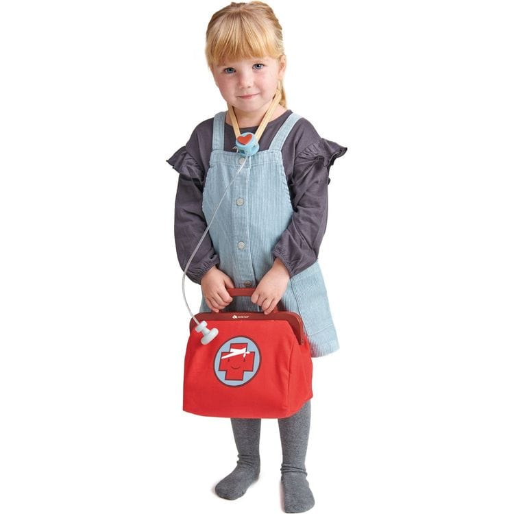 Tender Leaf Toys - Pretend Play Doctor’s Bag - Preschool