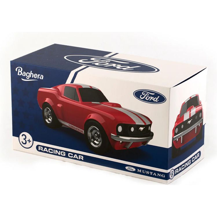 Baghera - Racing Car Toy Ford Mustang - Red - Vehicles