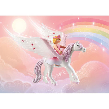 Playmobil - Rainbow Castle in the Clouds Playset - Preschool