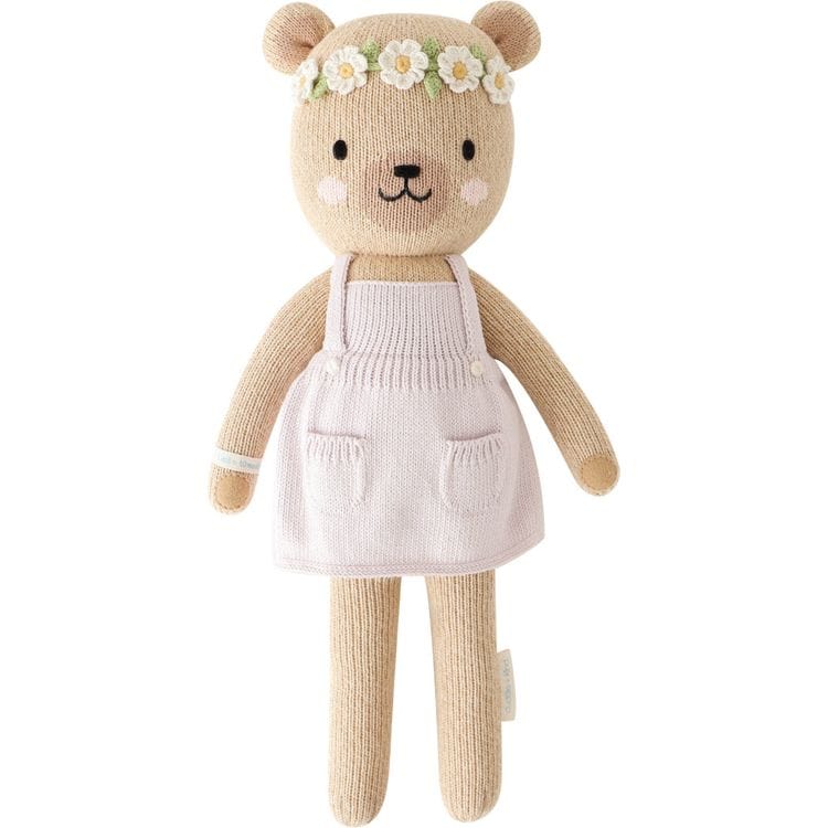 Cuddle And Kind - Regular 20" Olivia the Honey Bear Hand-Knit Doll - Plush