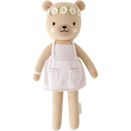 Cuddle And Kind - Regular 20" Olivia the Honey Bear Hand-Knit Doll - Plush