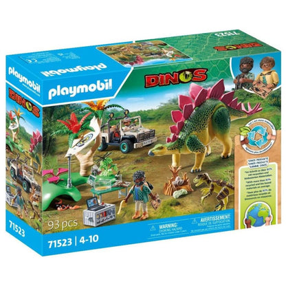Playmobil - Research Camp with Dinosaurs Playset - Preschool