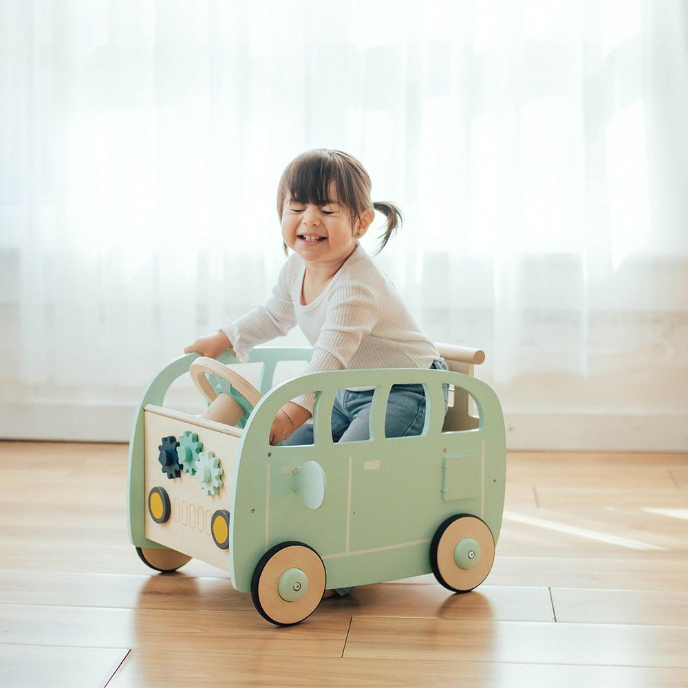 Wonder & Wise - Ride & Stride Push Toy & Scooter - Preschool