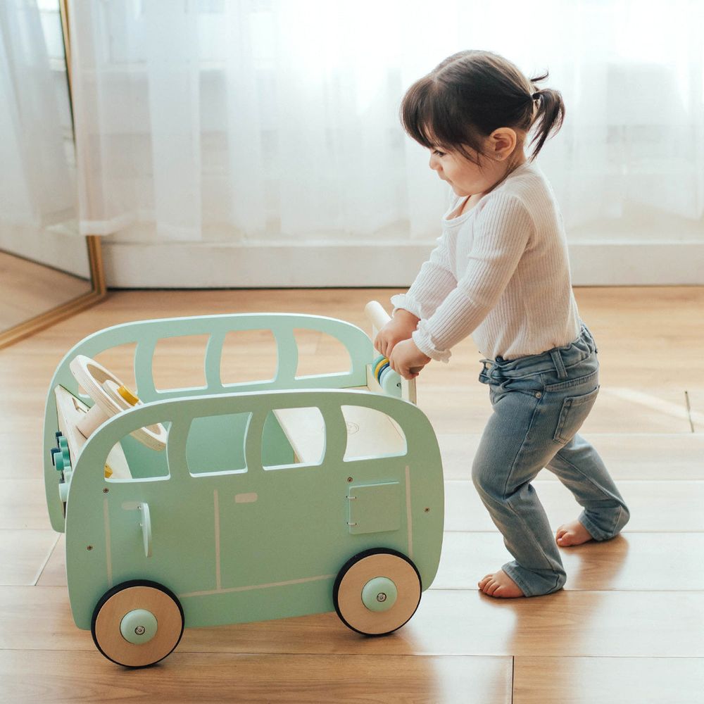 Wonder & Wise - Ride & Stride Push Toy & Scooter - Preschool