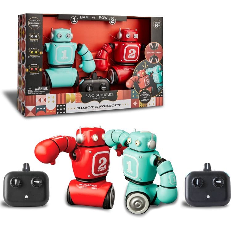 FAO Schwarz - Robot Knockout RC Boxing Set - Vehicles