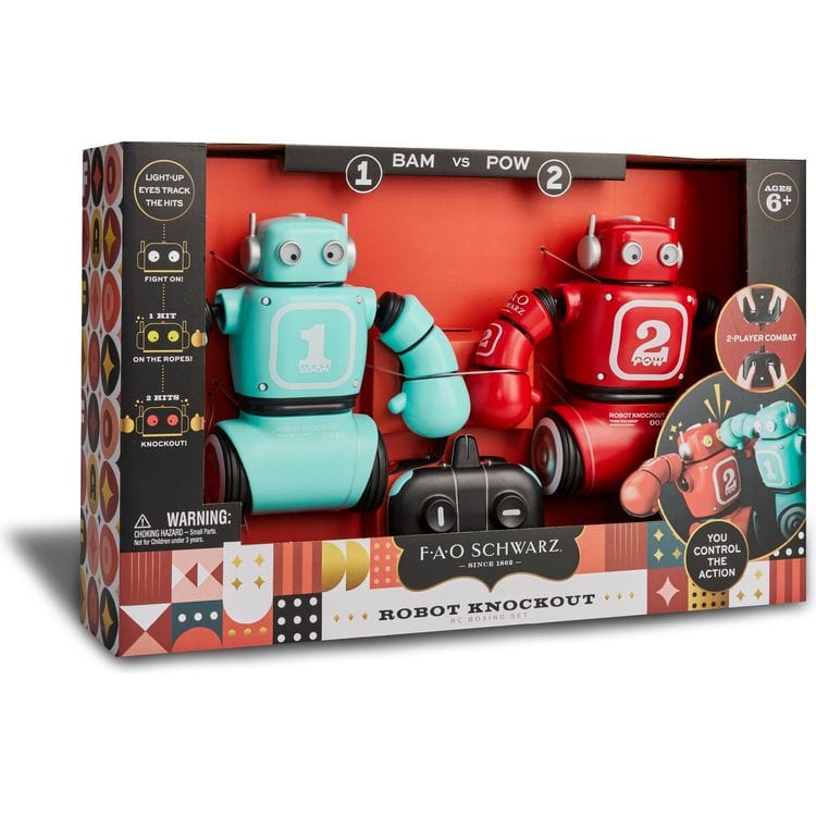 FAO Schwarz - Robot Knockout RC Boxing Set - Vehicles