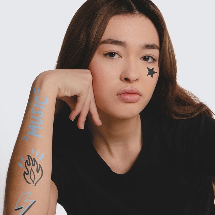 Nailmatic - Rock 'N Roll Tattoo Pen Set for Kids - Trend Accessories