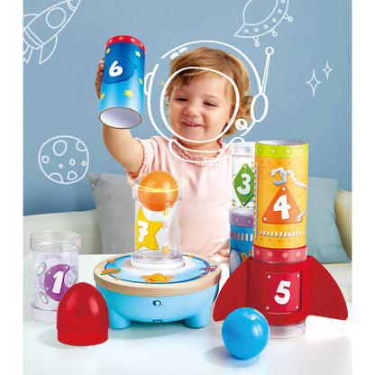 Hape - Rocketball Air Stacker Toy - Preschool