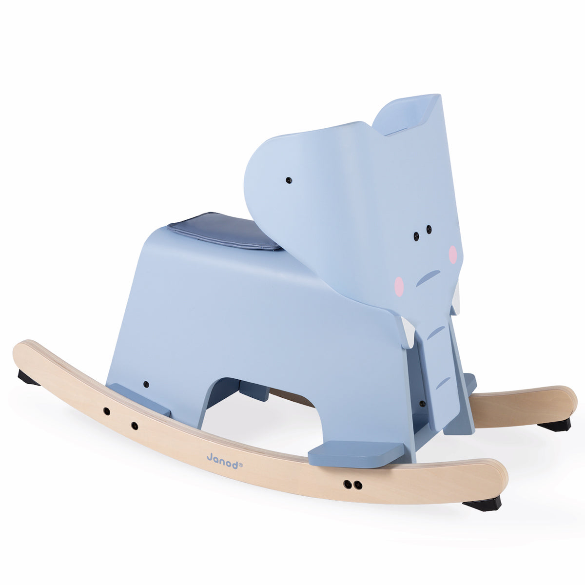 Janod - Rocking Elephant with Removable Support - Infants