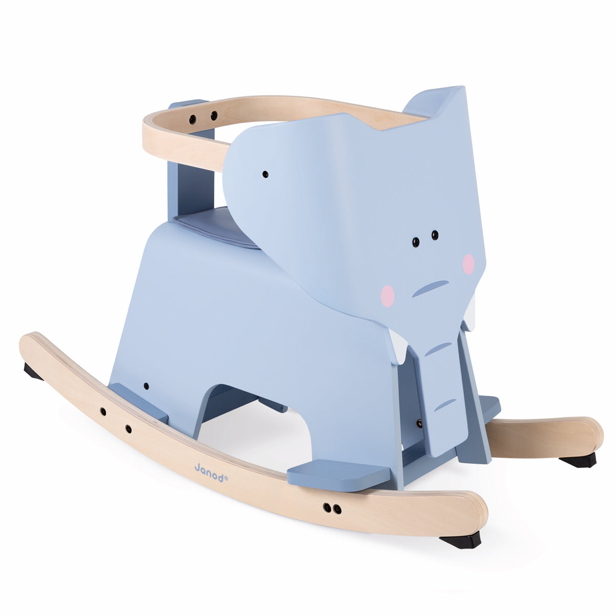 Janod - Rocking Elephant with Removable Support - Infants