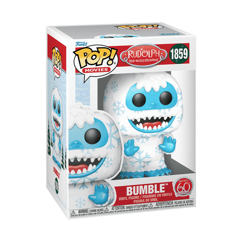 Funko - Rudolph the Red-Nosed Reindeer Pop! Bumble (Snowflake Fur) - World of Funko
