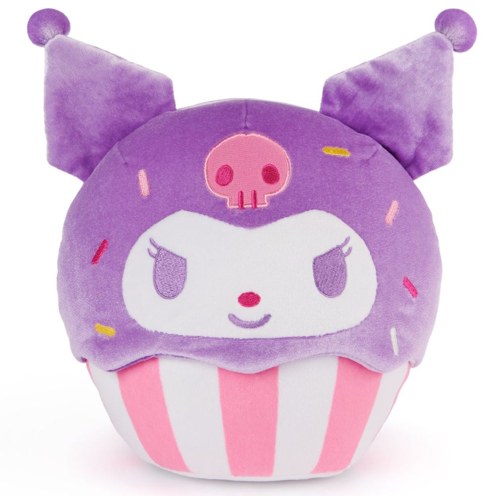 Gund - Sanrio Kuromi Cupcake Plush - 8” - World Of Sanrio