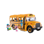 Playmobil - School Bus with Accessories and 4 Figures - Preschool