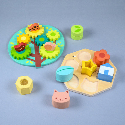 Mentari - Sensory Wood Toy Bundle - Infants