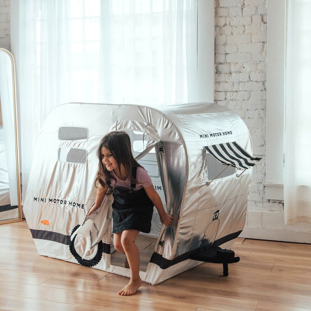 Wonder & Wise - Silver Mini Motor Playhome - Preschool
