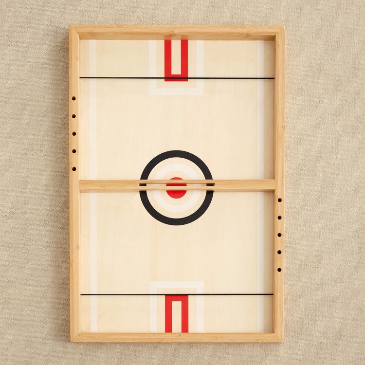 Wonder & Wise - Sling-A-Ling Wooden Table Hockey Game - Preschool