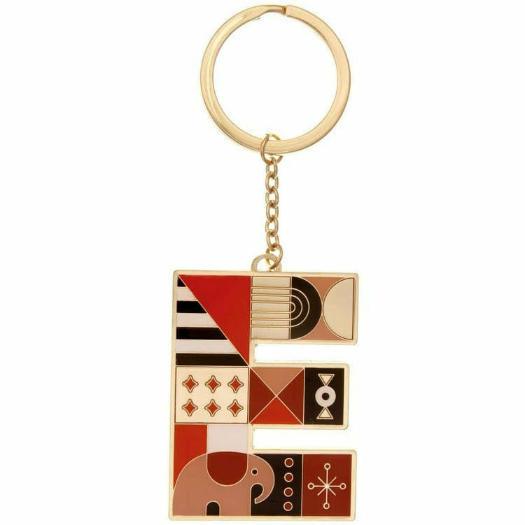 FAO Schwarz - Small Initial FAO Keychain - Letter E - Souvenirs