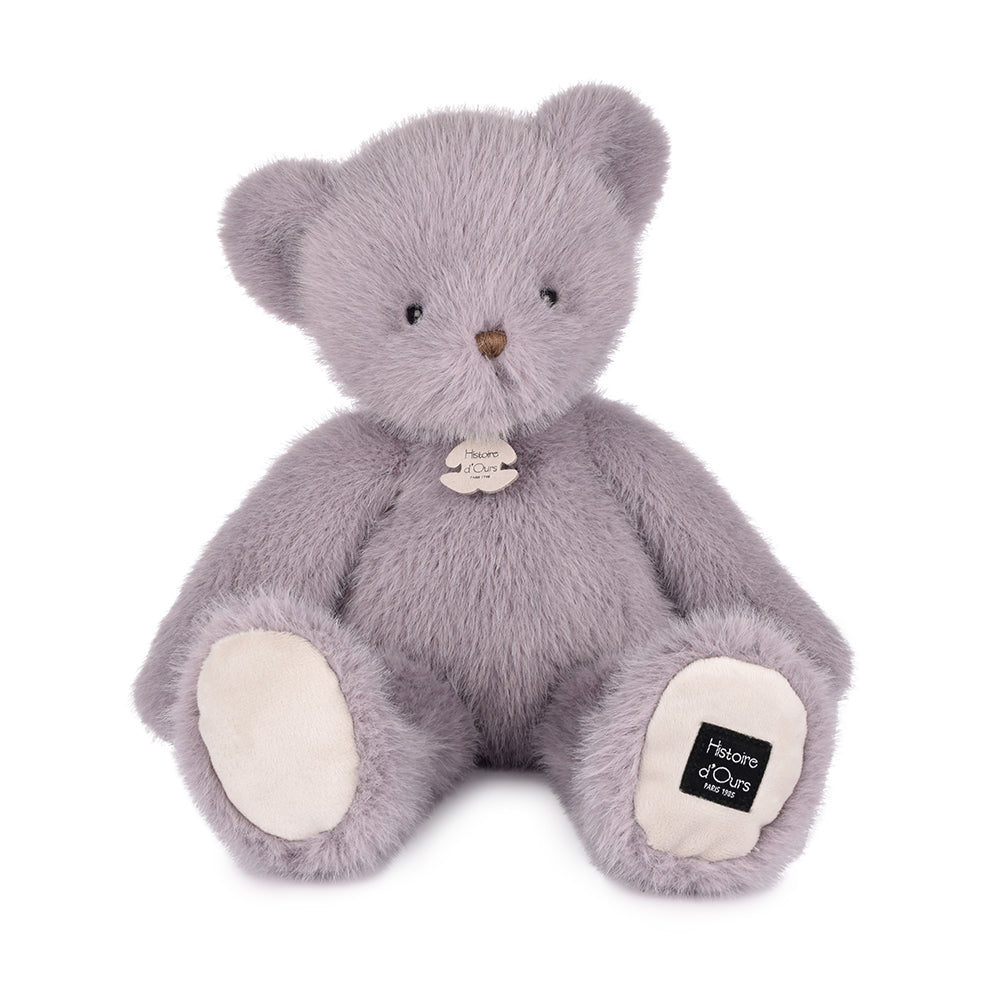DouDou - Small Teddy Bear - Grey Lavender - Plush