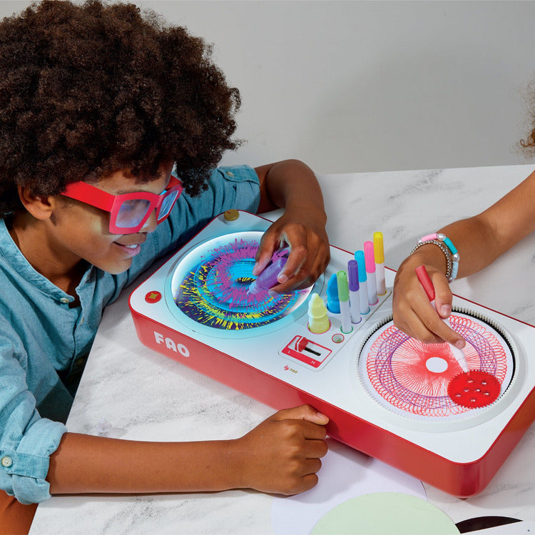 FAO Schwarz - Spin and Twist 3D Art Set - Creativity