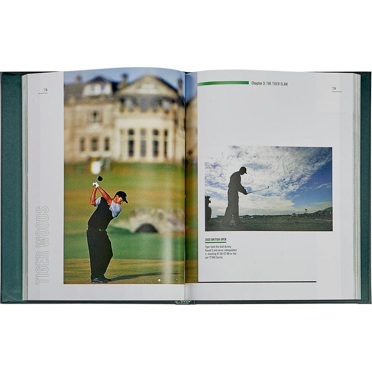 Graphic Image - Sports Illustrated Tiger Woods 25 Year Special Edition Leather Book - Books