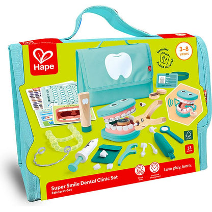 Hape - Super Smile Dental Clinic Set - Preschool