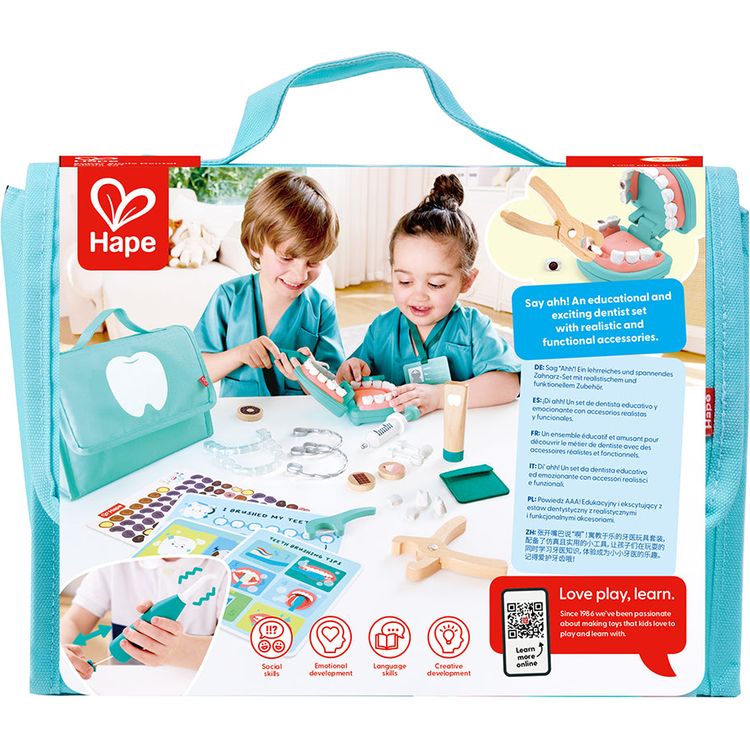 Hape - Super Smile Dental Clinic Set - Preschool