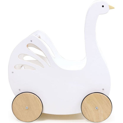 Tender Leaf Toys - Sweet Dreams Swan Doll Pram - Dolls