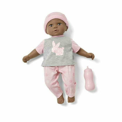 Madame Alexander - Sweet Smiles Baby Doll - Pink Outfit with Dark Skin Tone - Dolls