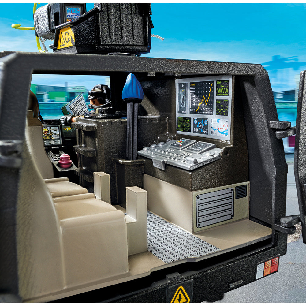 Playmobil - Tactical Police: All-Terrain Vehicle Playset - Preschool