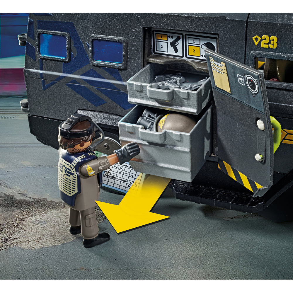 Playmobil - Tactical Police: All-Terrain Vehicle Playset - Preschool