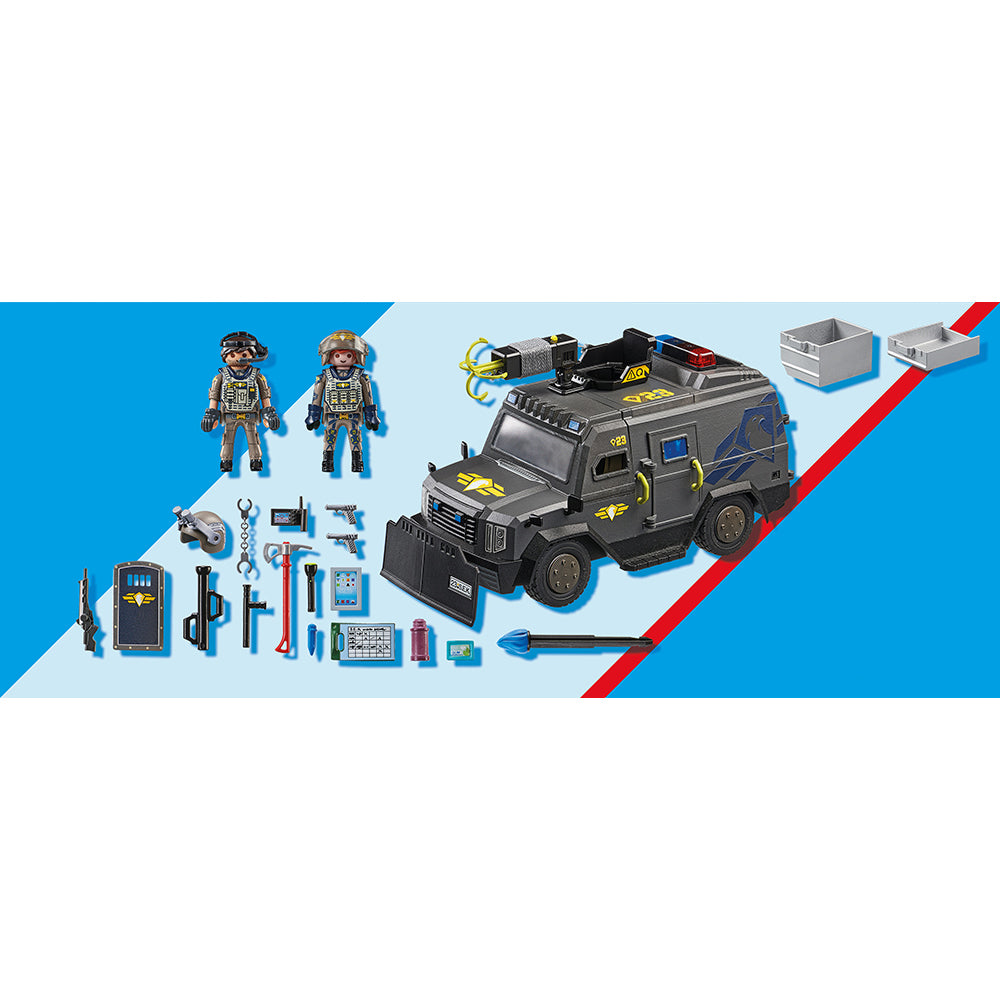 Playmobil - Tactical Police: All-Terrain Vehicle Playset - Preschool
