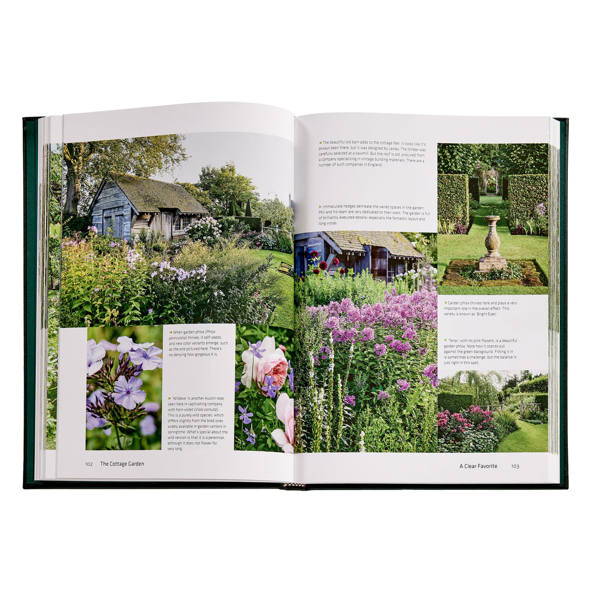 Graphic Image - The Cottage Garden Book Leather Edition - Books
