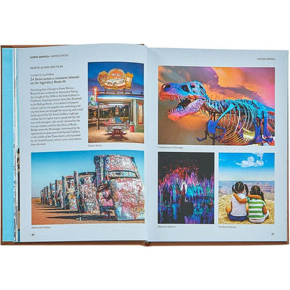Graphic Image - The Family Bucket List Book Leather Edition - Books