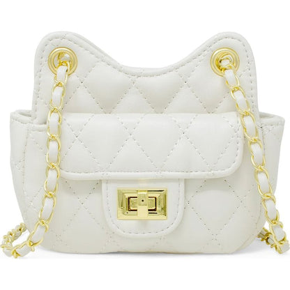 Zomi Gem - Tiny Quilted Treasure Purse - White - Trend Accessories