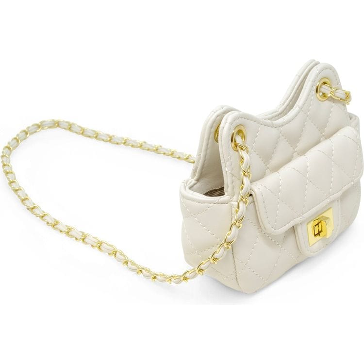 Zomi Gem - Tiny Quilted Treasure Purse - White - Trend Accessories
