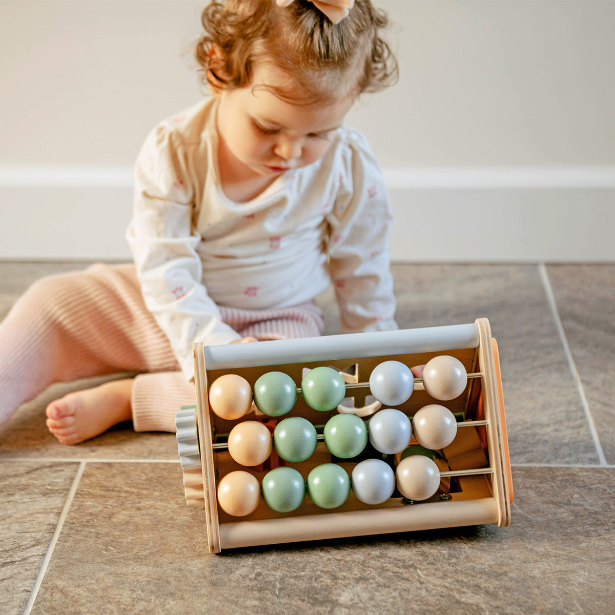 Wonder & Wise - Tiny Triangle Wood Activity Toy - Infants