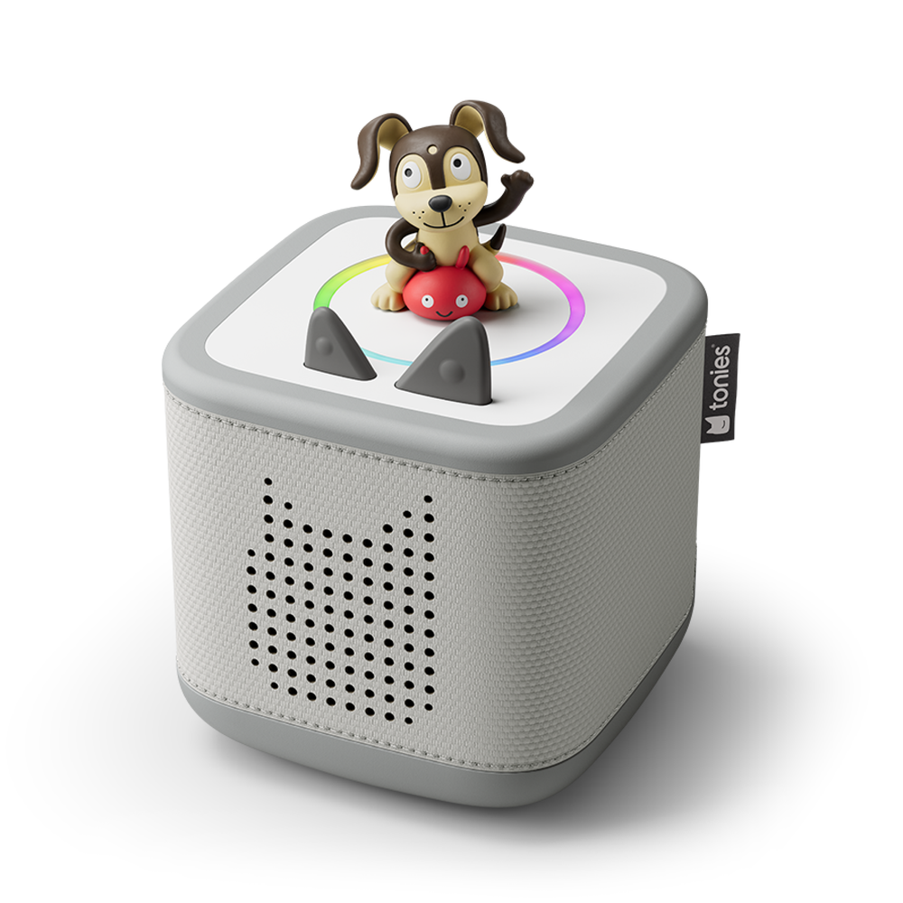 Tonies - Tonies Playtime Puppy Toniebox 2 Starter Set - Moon Gray - Electronics
