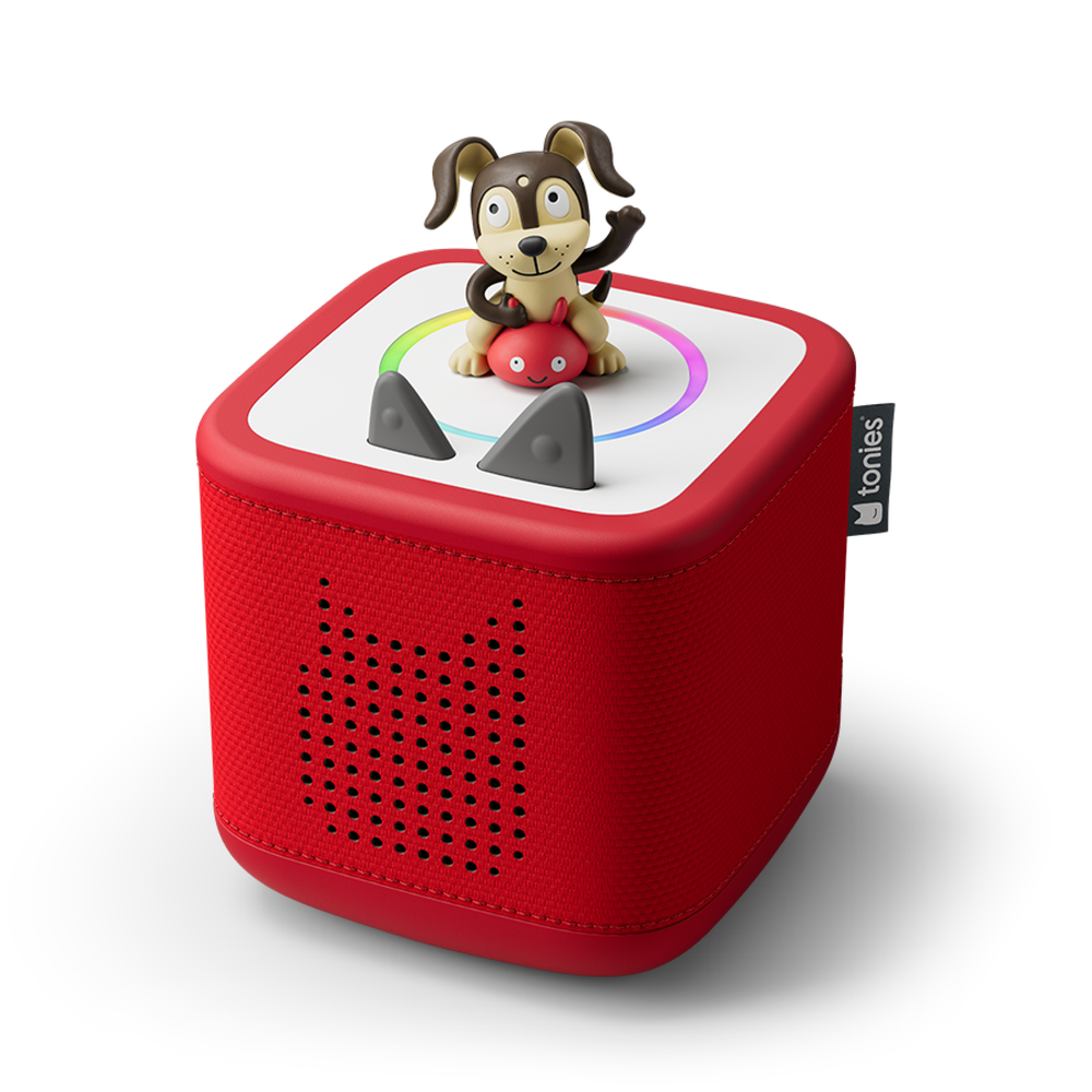 Tonies - Tonies Playtime Puppy Toniebox 2 Starter Set - Sunset Red - Electronics