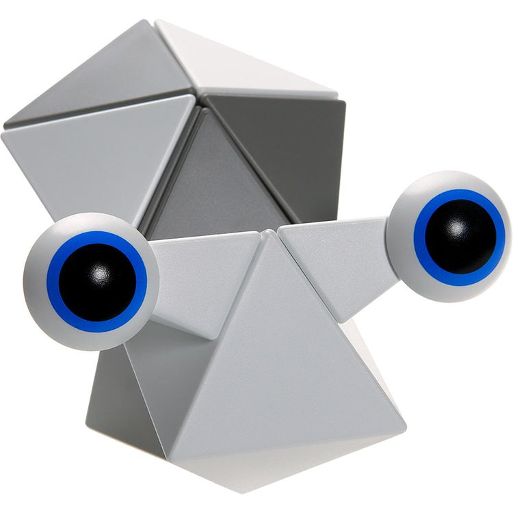 Trido - Trido Monochromatic Small Magnet Building Set - 12 Pieces - Preschool