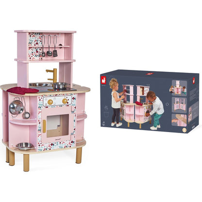Janod - Twist Cooker Expanding Kitchen - Preschool
