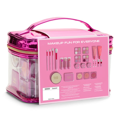 FAO Schwarz - Ultimate Makeup Kit 25-Piece Set - Fashion Activity and Roleplay