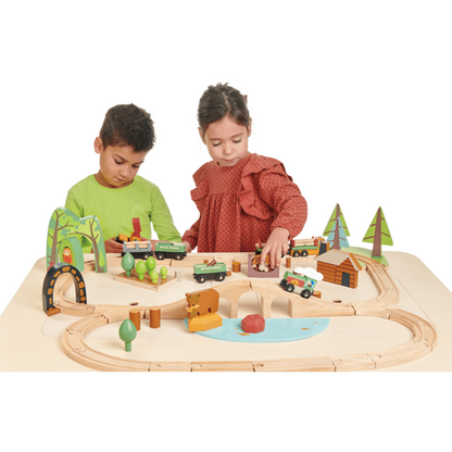 Tender Leaf Toys - Wild Pines Train Set - Preschool