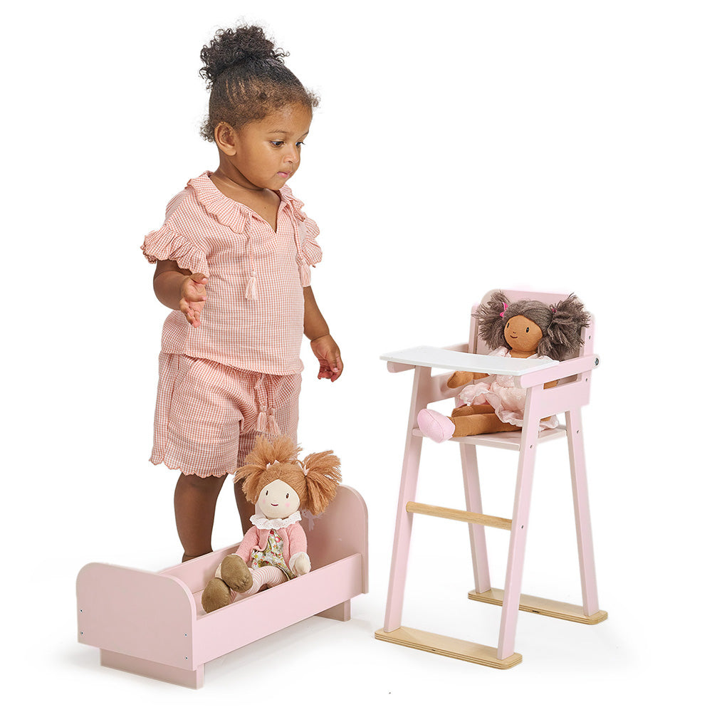 Mentari - Wood Baby Doll Furniture Bundle - Dolls