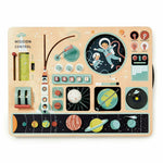 Tender Leaf Toys - Wooden Space Station Activity Toy - Preschool
