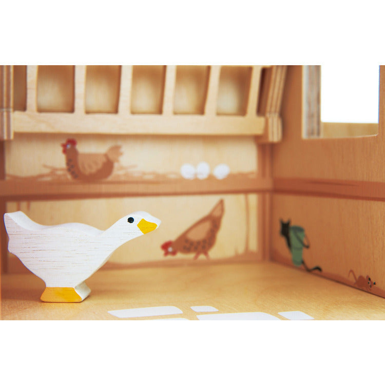 Tender Leaf Toys - Wooden Tender Leaf Farm Playset - Preschool