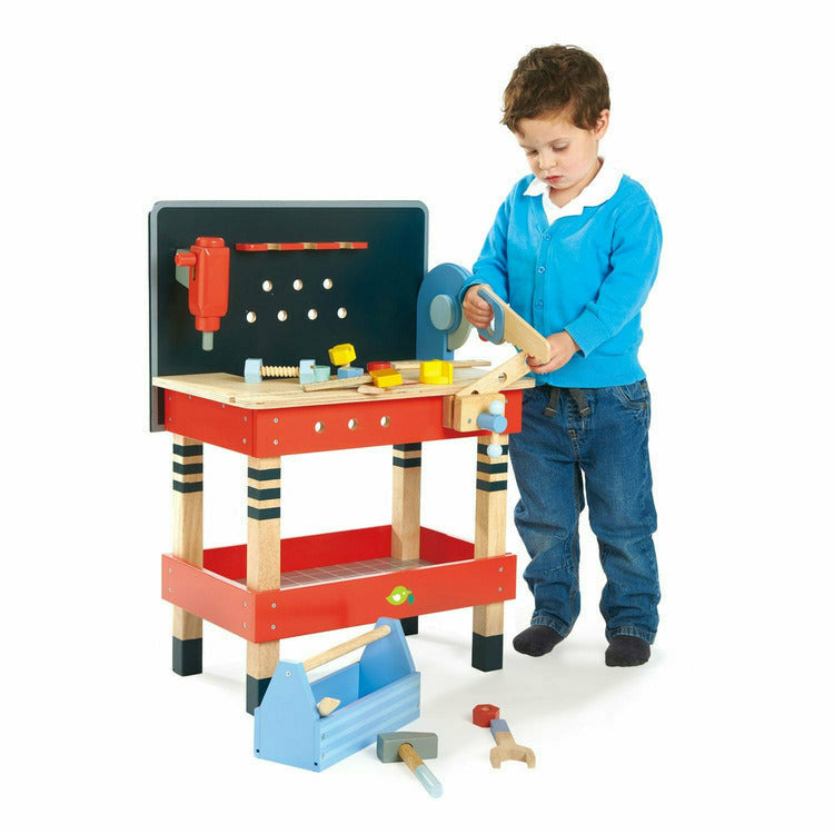 Tender Leaf Toys - Wooden Tool Bench - Room Decor