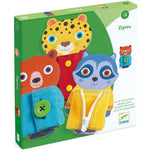 Djeco - Zipping Wooden Skill Boards - Preschool